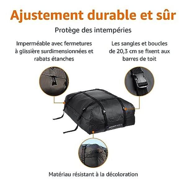 Découvrez notre analyse complète du coffre de toit souple Amazon Basics 425 l : praticité, capacité et rapport qualité-prix décryptés pour vous aider à faire le meilleur choix pour vos voyages.