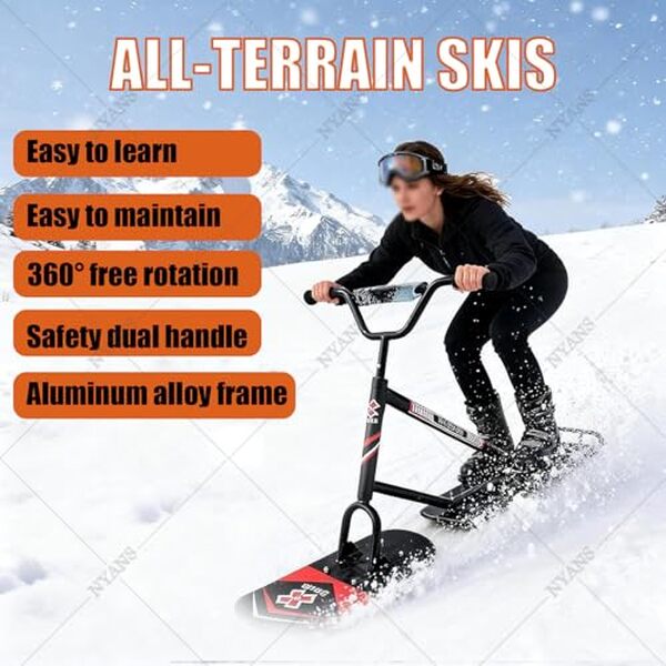 Découvrez la trottinette des neiges NYANS, un modèle tout-terrain sûr pour des aventures hivernales inoubliables. Test complet de ses performances et caractéristiques.