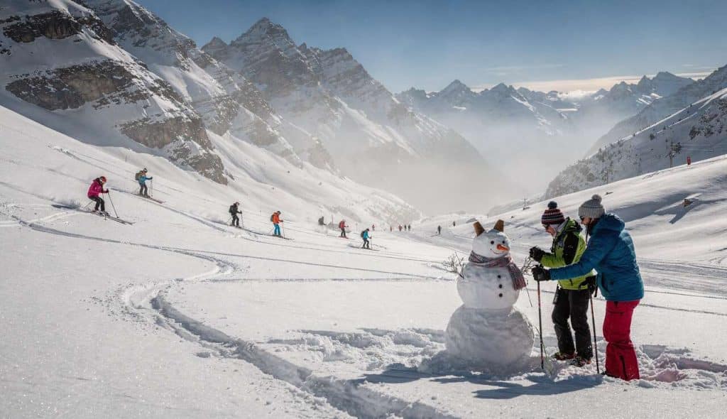 Activités hivernales dans la vallée de glandon