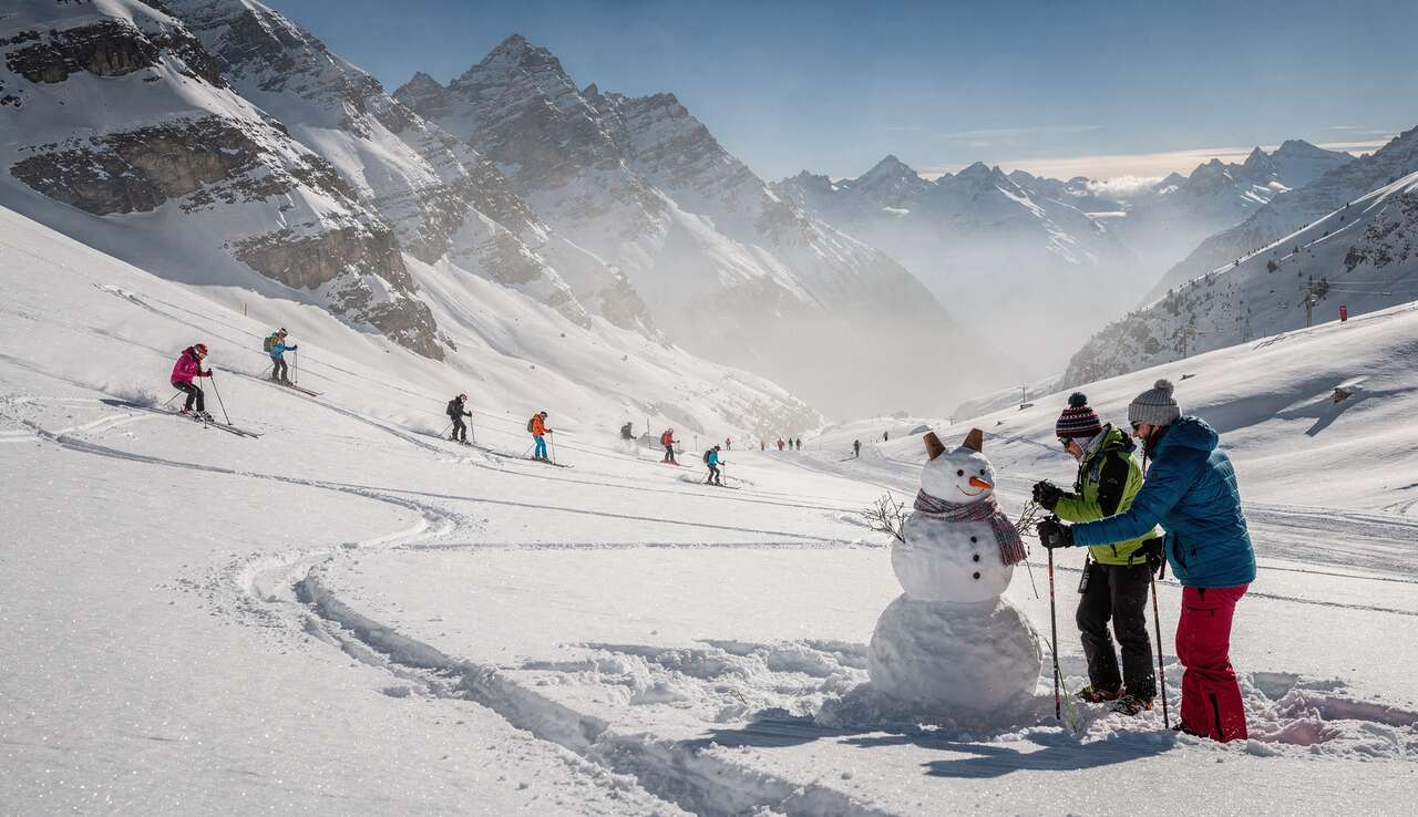 Activités hivernales dans la vallée de glandon