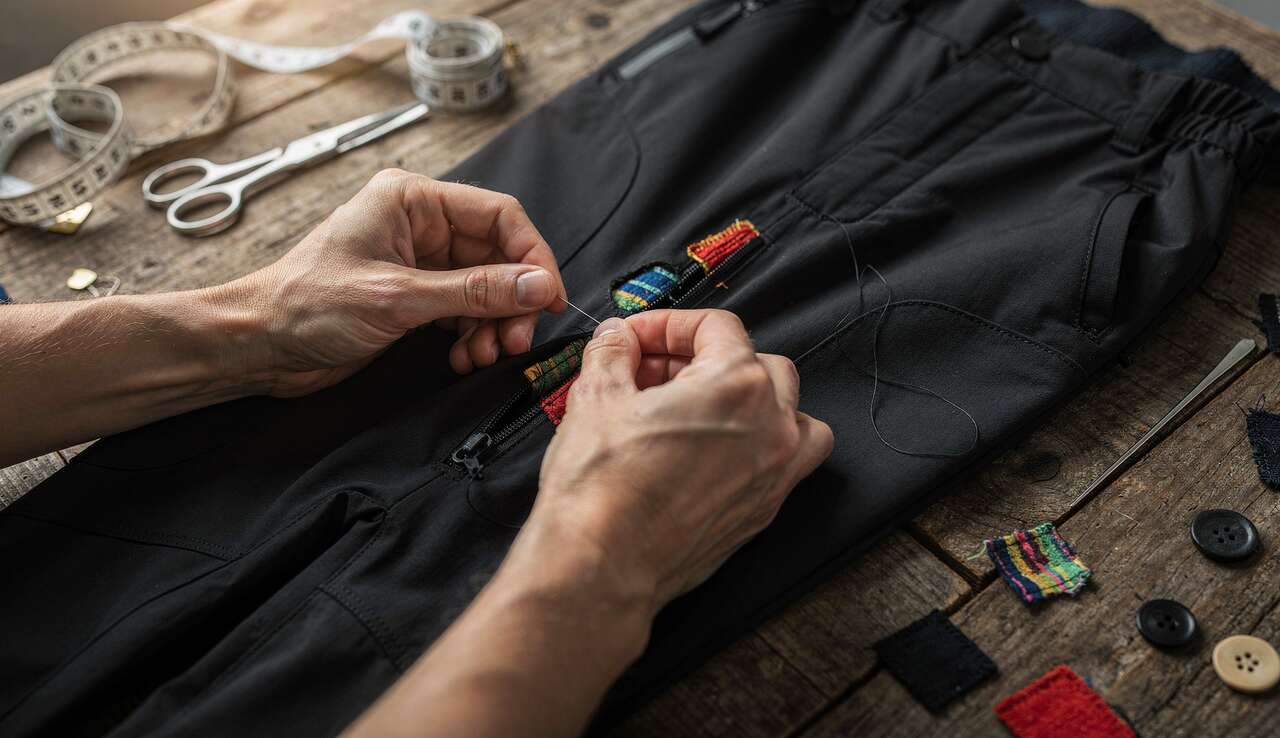 Réparer un pantalon de ski : guide pratique