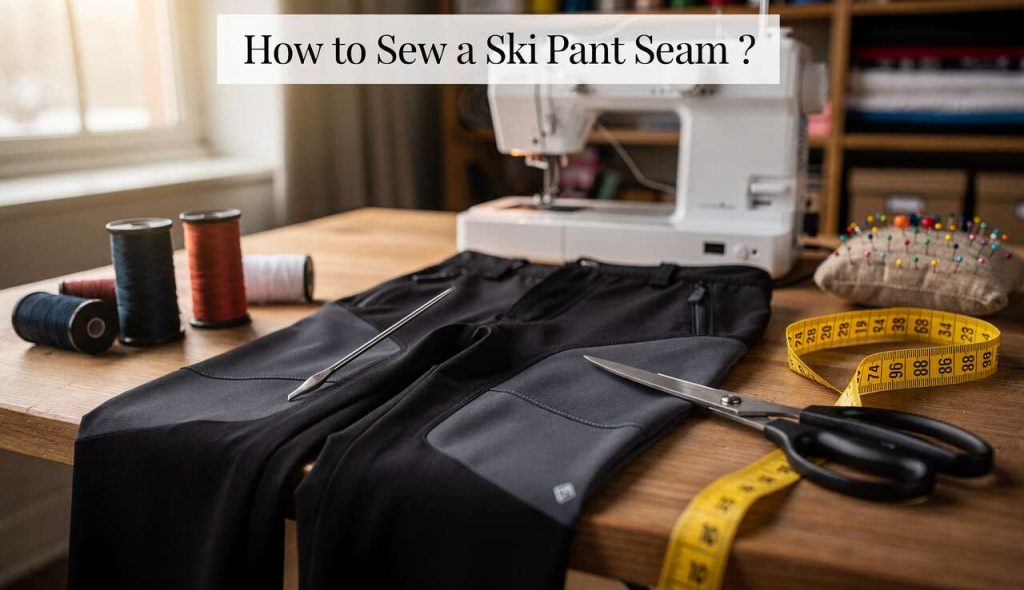 Comment Recoudre un Pantalon de Ski ?