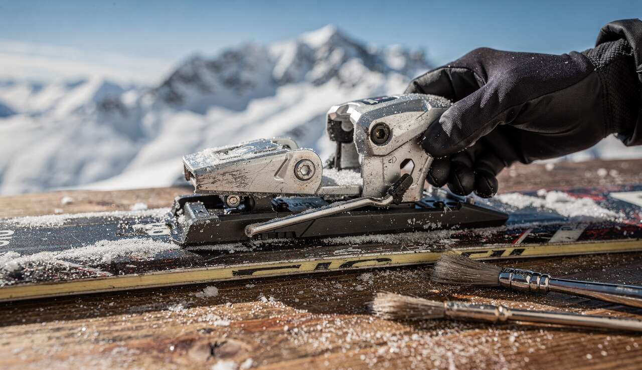 Prot&eacute;ger ses fixations de ski