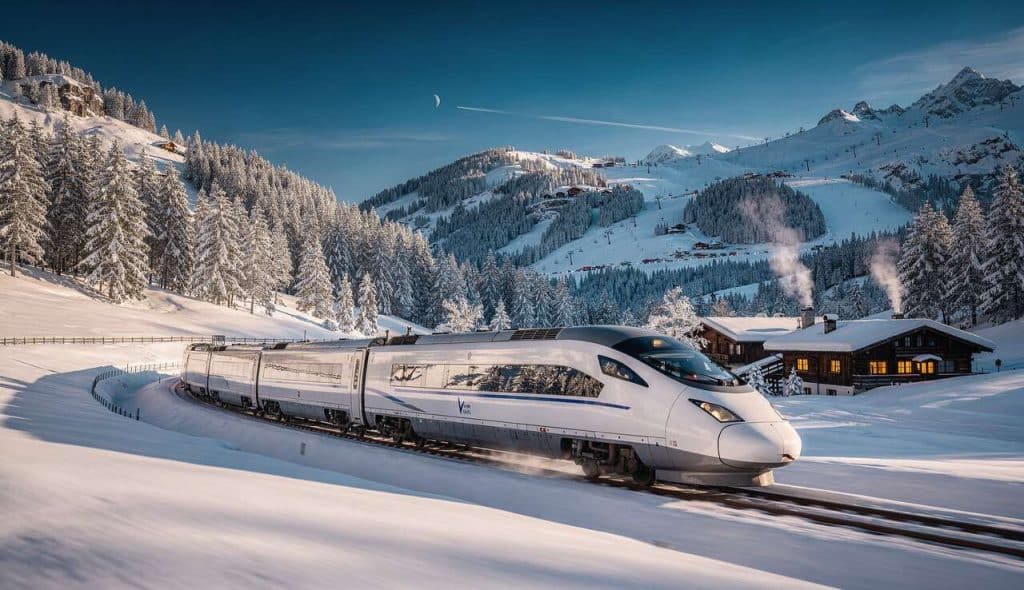 Vacances d'hiver au ski : le train, une solution rapide et simple