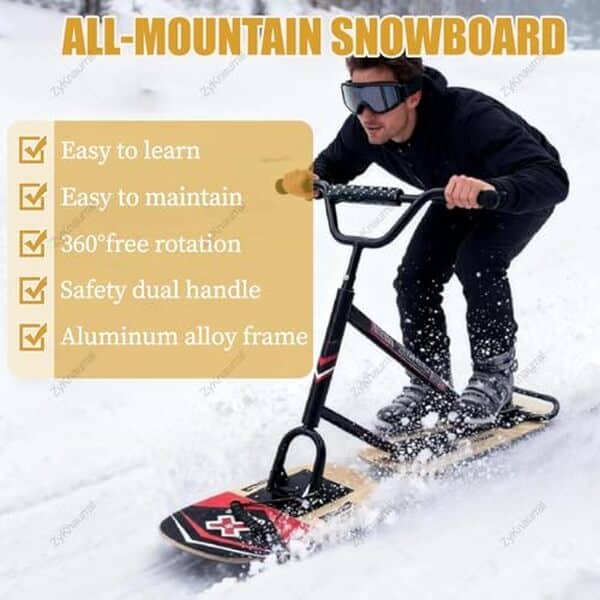 Découvrez notre analyse détaillée du scooter des neiges Woodcolor : performance, innovation et maniabilité à 360° pour une expérience hivernale inoubliable