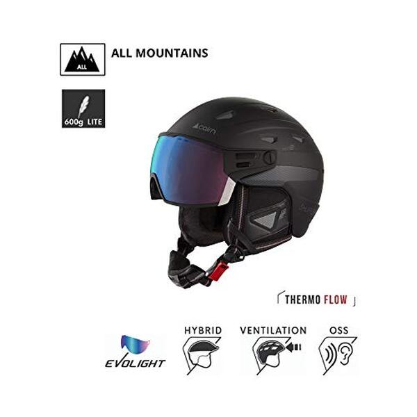 Découvrez les atouts du casque Shuffle S-Visor Evolight Nxt pour profiter d'une expérience de ski sécurisée et confortable grâce à sa technologie avancée.