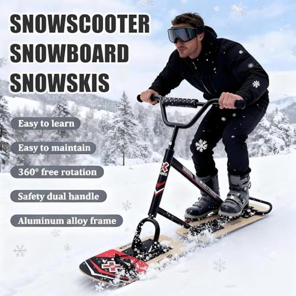 Découvrez notre test du snow scooter SAIYERUS, une luge snowboard révolutionnaire avec direction à 360° adaptée aux adultes et enfants. Parfait pour des aventures enneigées garanties  !