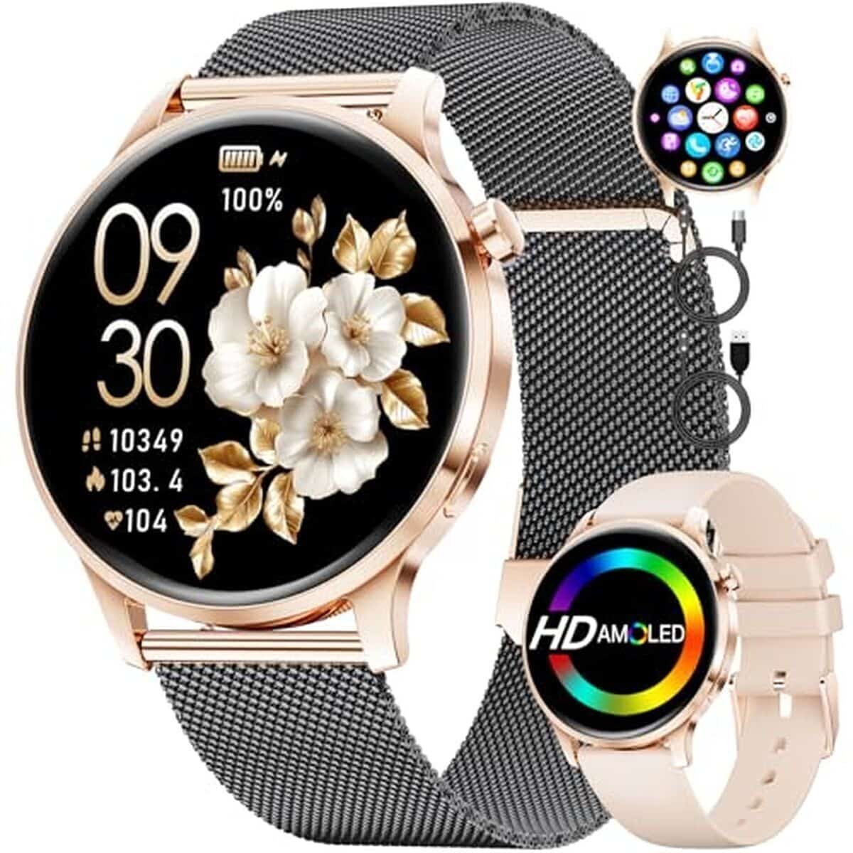 Test de la montre connectée pour femme : élégance et performance avec la Smartwatch Sport 1, 32