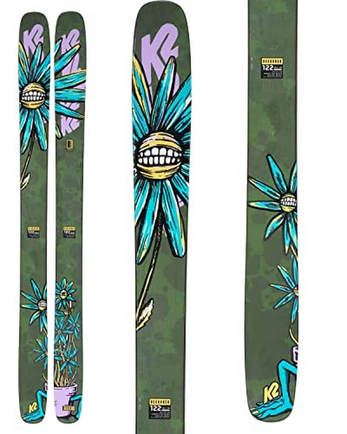 Test des skis K2 Reckoner 122 vert taille 191