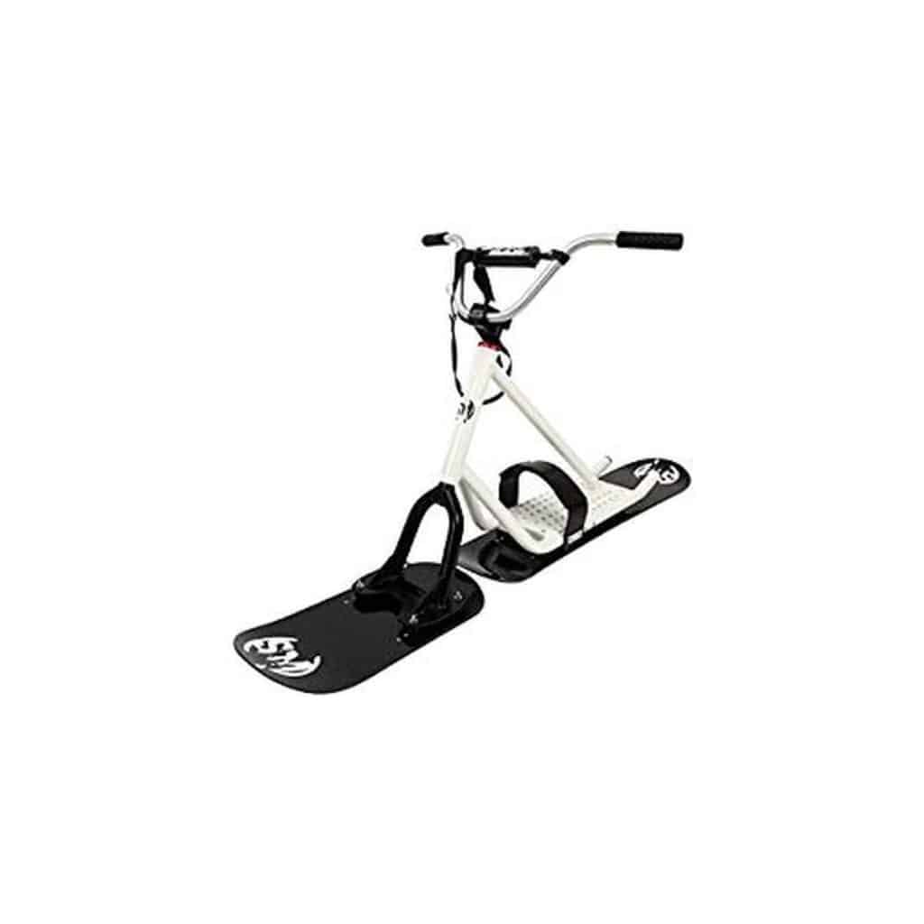 Test du Star Bar scooter des neiges Snow Scoot blanc