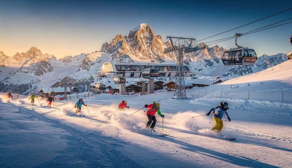 Stations de ski les plus hautes des Alpes : top 3