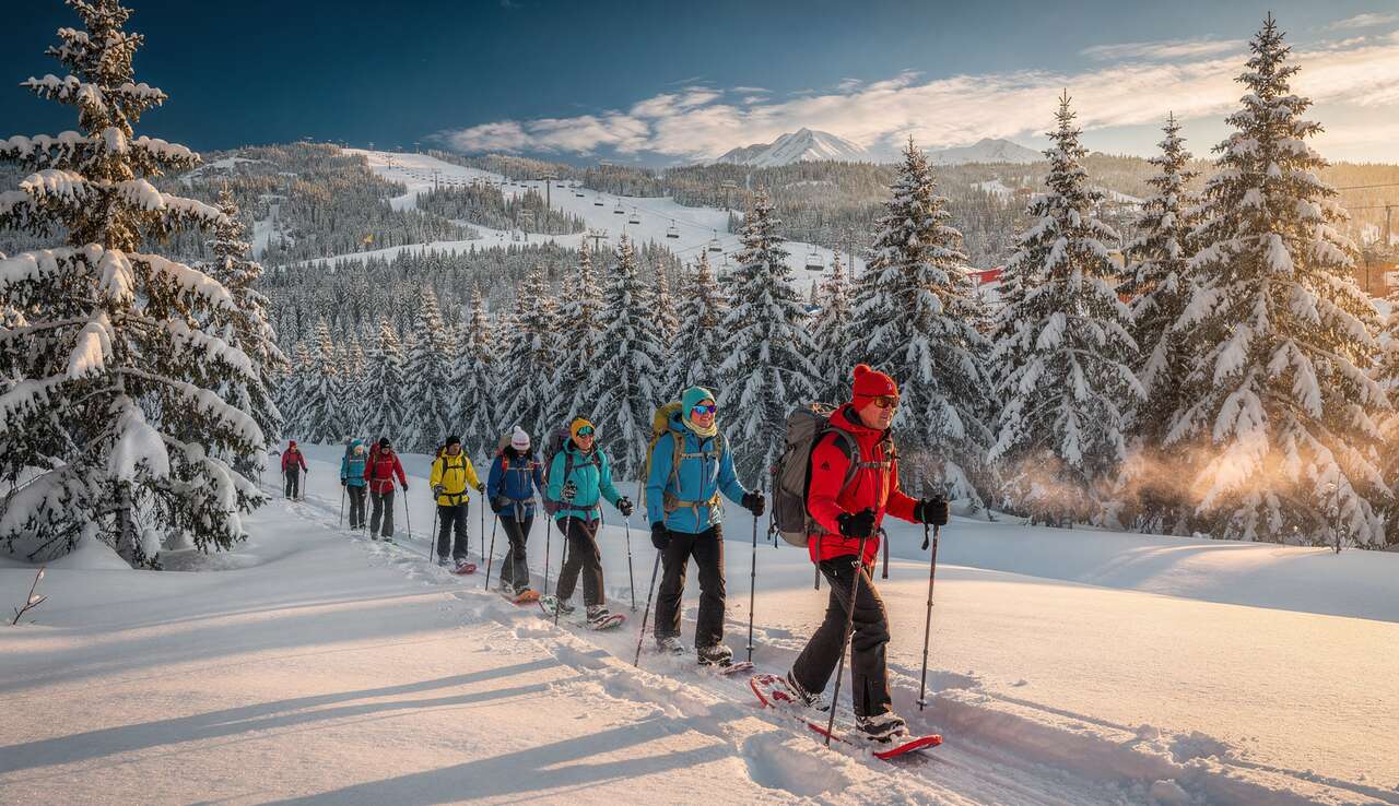Randonn&eacute;es en raquettes et balades hivernales