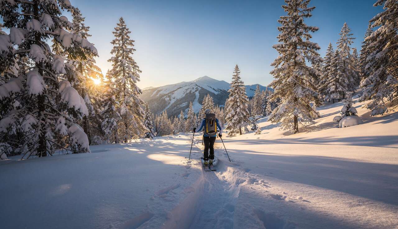Le ski de randonn&eacute;e pour la d&eacute;couverte de la nature
