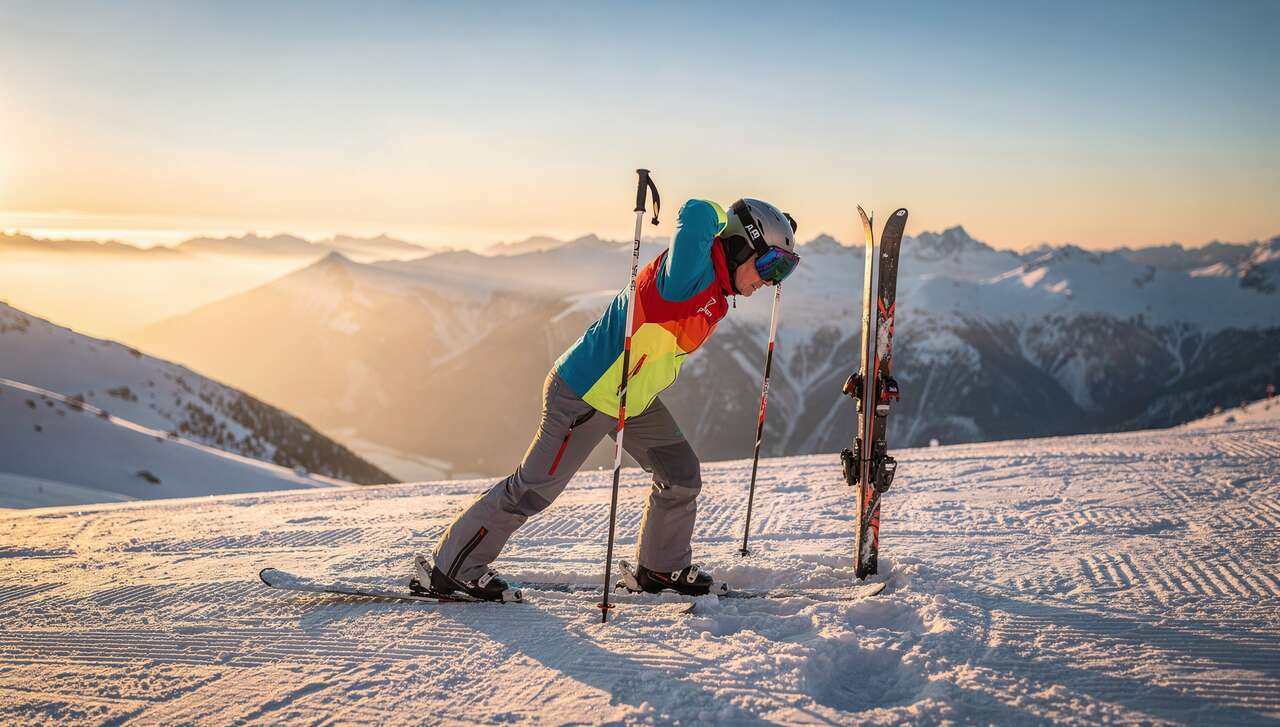 Secrets pour bien s'échauffer avant de skier