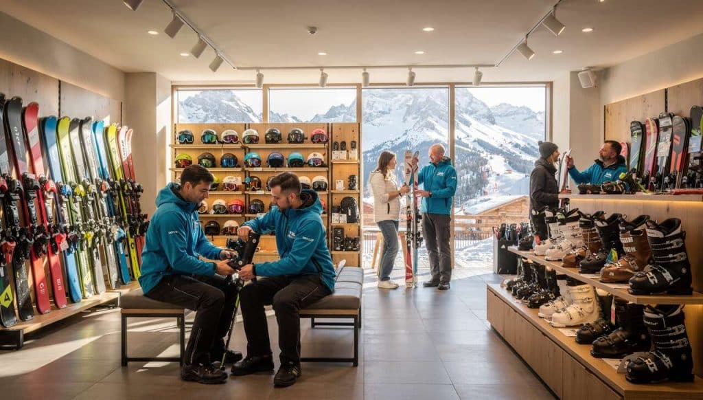 Location d'équipement de ski : quels avantages ?