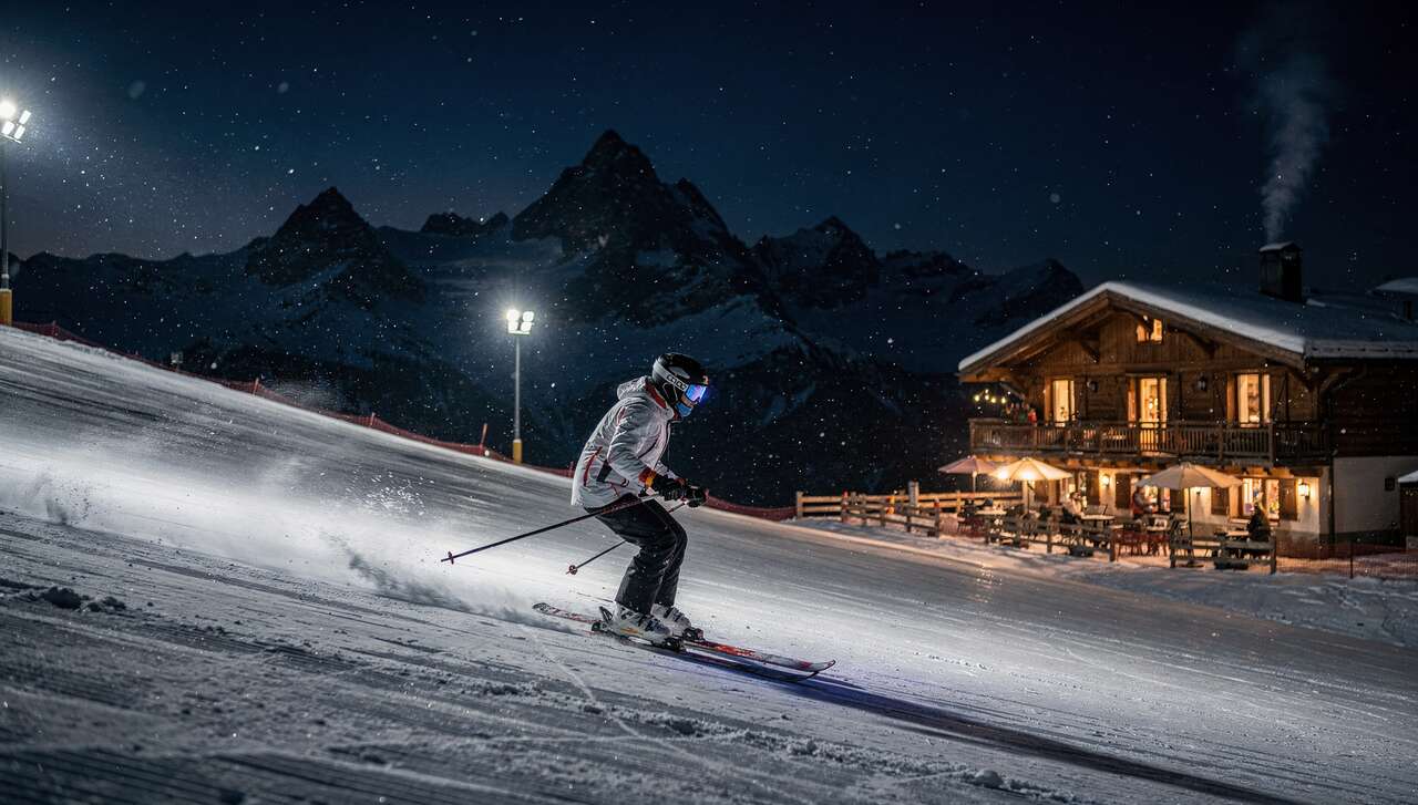 Les stations françaises qui favorisent le ski de nuit