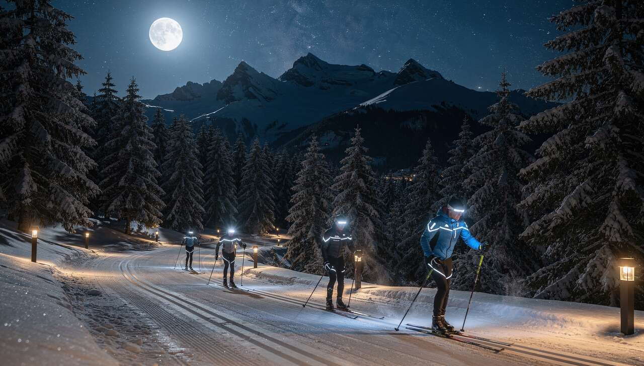 Le grand-bornand : charme et ambiance nocturne