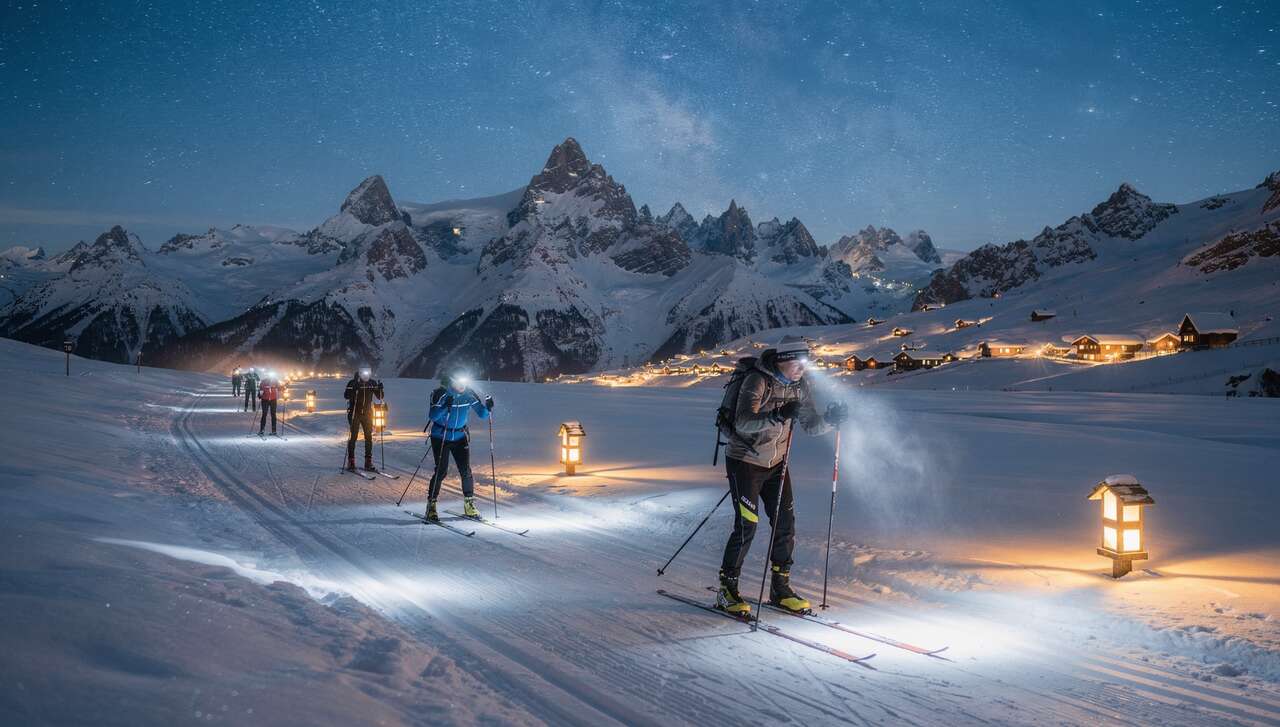 Les alpes du sud : glisse dans une atmosph&egrave;re f&eacute;erique