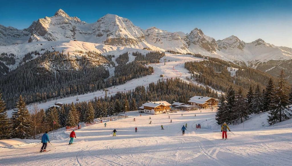 Les pistes de ski les plus spectaculaires au monde