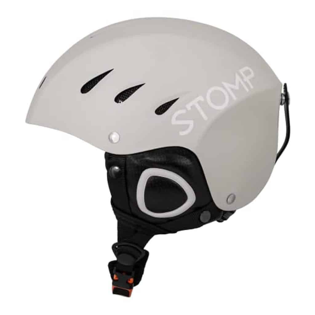 Test : casque de ski Stomp avec écouteurs intégrés gris mat taille S