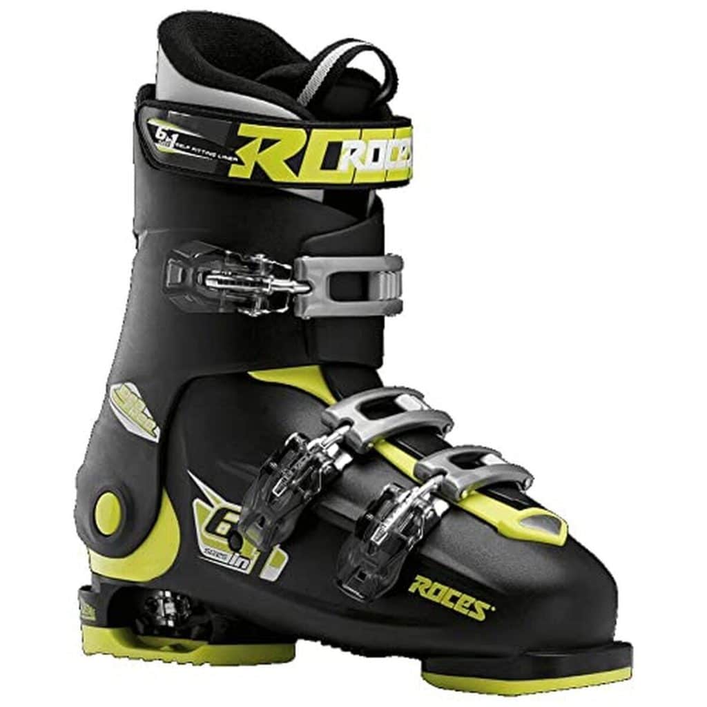Test des chaussures de ski Atomic Roces : taille ajustable pour enfant