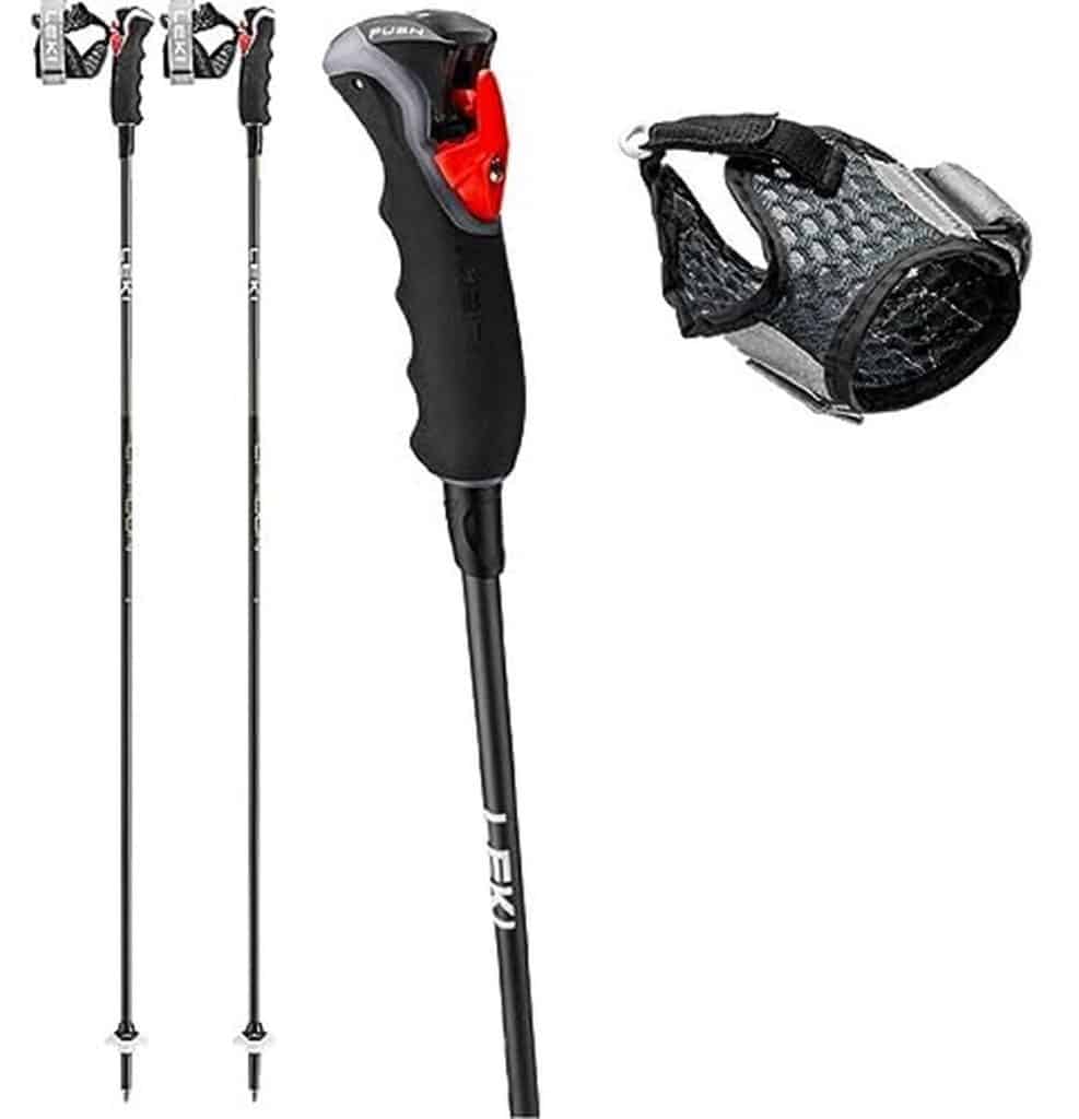 Test Leki Carbon12 : bâtons de ski alpin racing homme taille 120