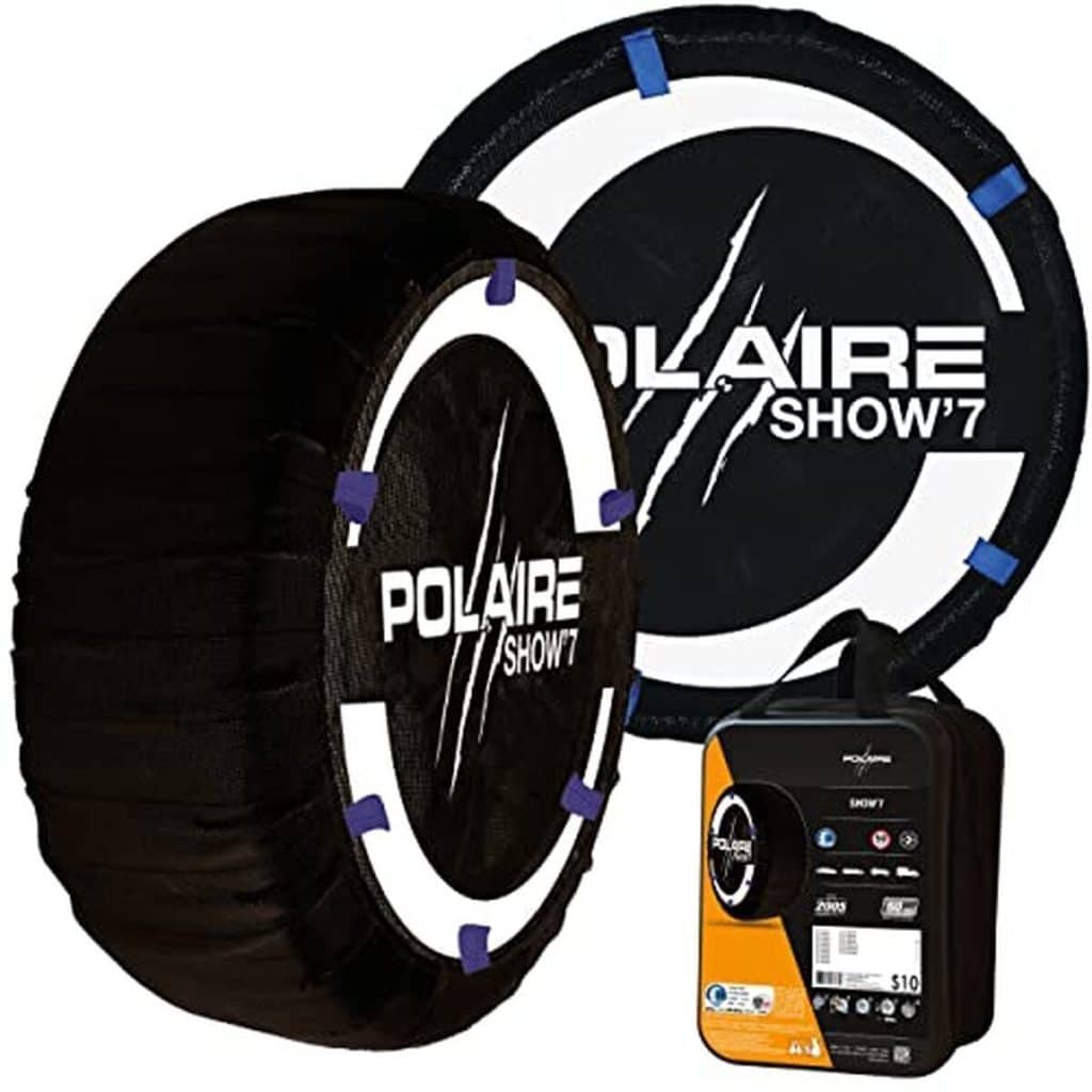 Test Polaire SHOW 7 : chaînes textiles légères et silencieuses pour 4X4 et utilitaires