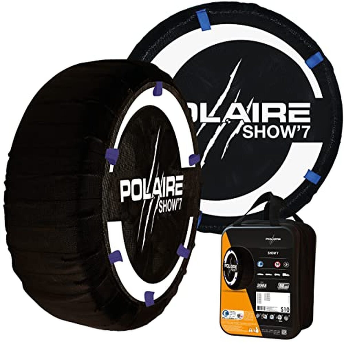 Test Polaire SHOW 7 : chaînes textiles légères et silencieuses pour 4X4 et utilitaires