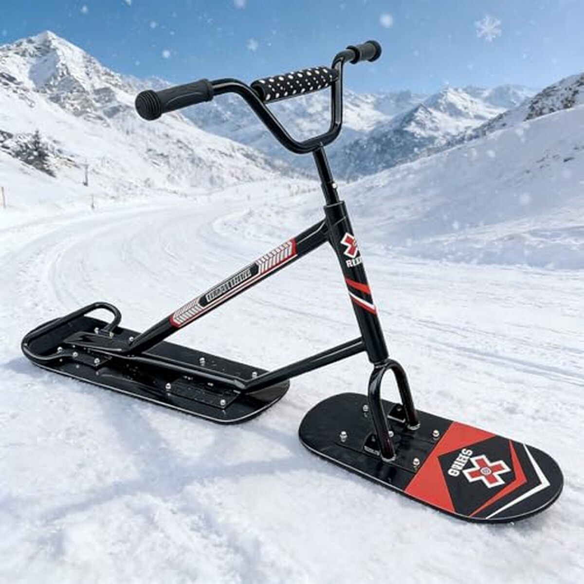 Test : snow scooter HNBYLMM, performance tout terrain