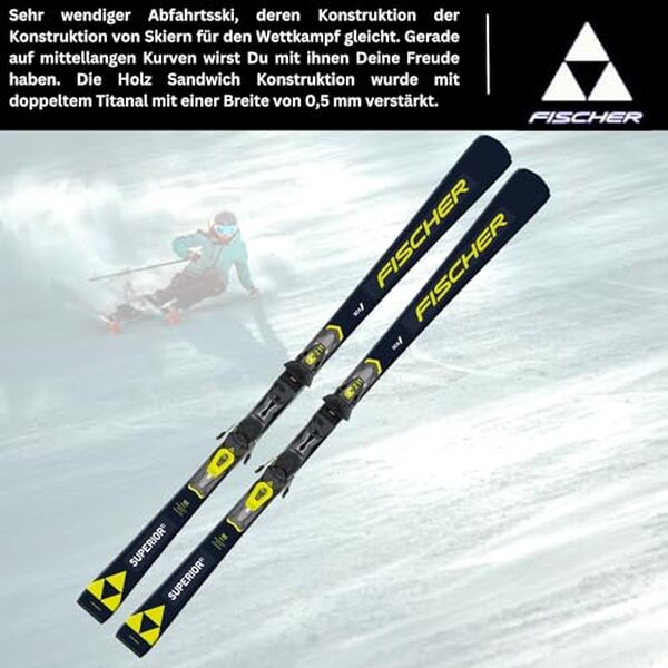Découvrez le potentiel des skis alpins Fischer rc4 superior ti ar : conçus pour les professionnels du carving, ils offrent précision et maîtrise sur les pistes.