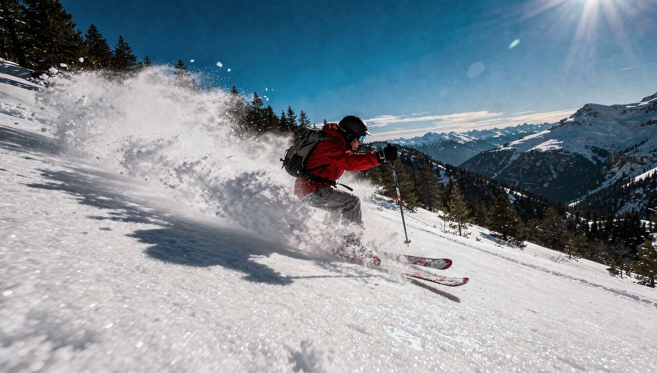 Les caract&eacute;ristiques uniques de la neige poudreuse