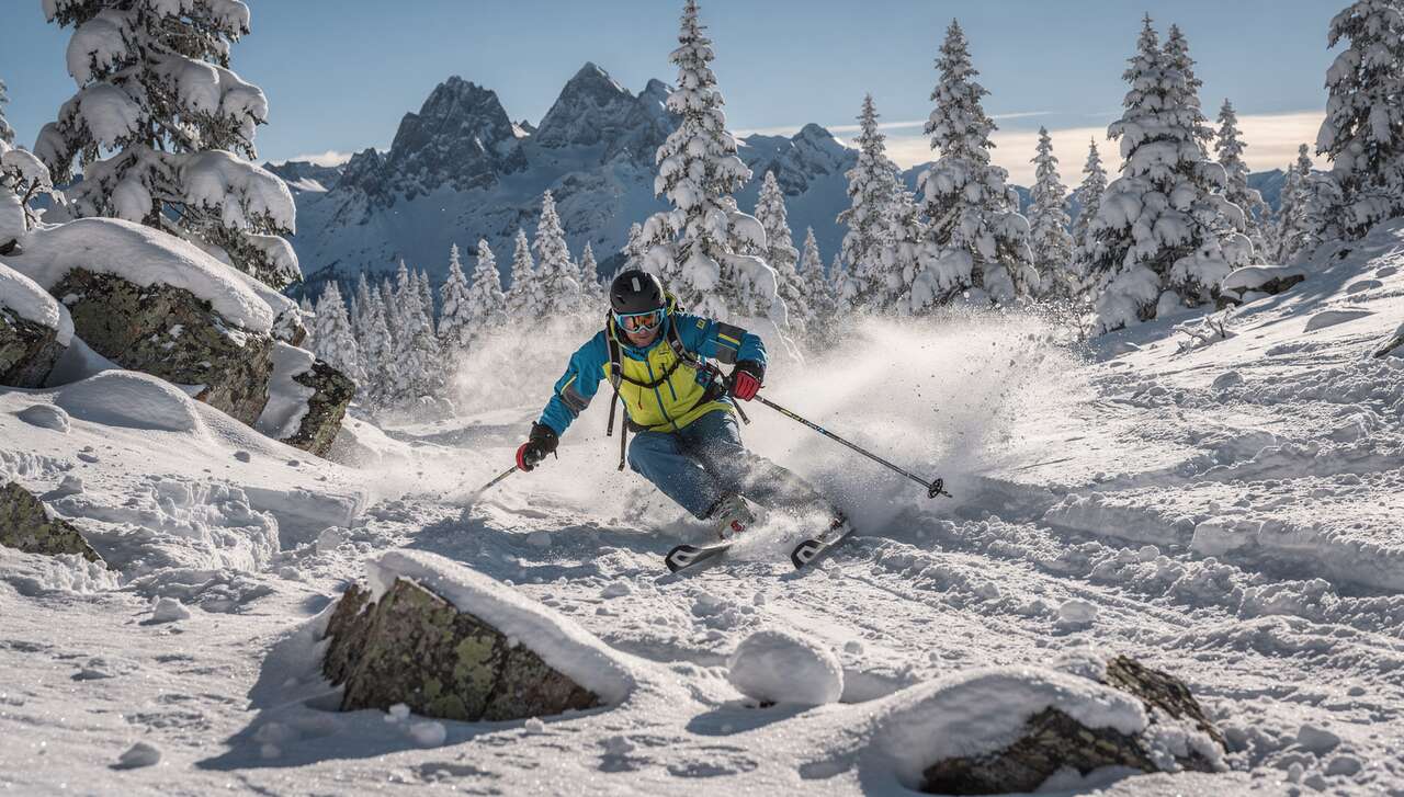 Astuces pour skier en terrain accidenté