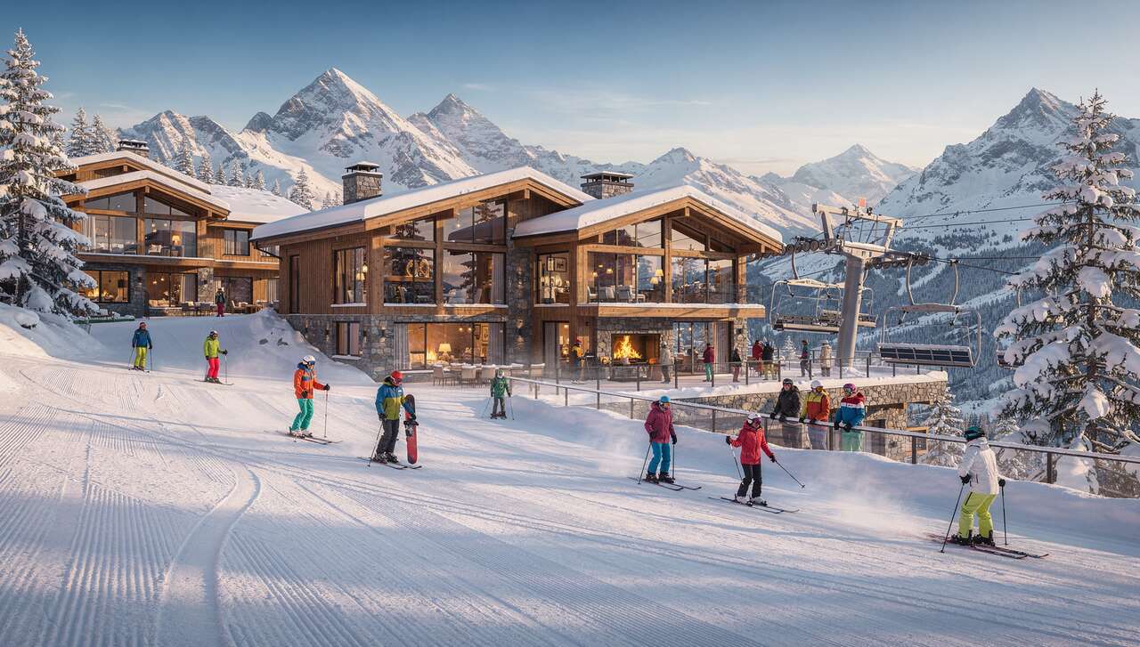 Commodit&eacute;s pour les skieurs