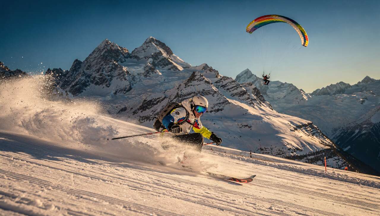 Ski et parapente à Courchevel : une expérience inoubliable