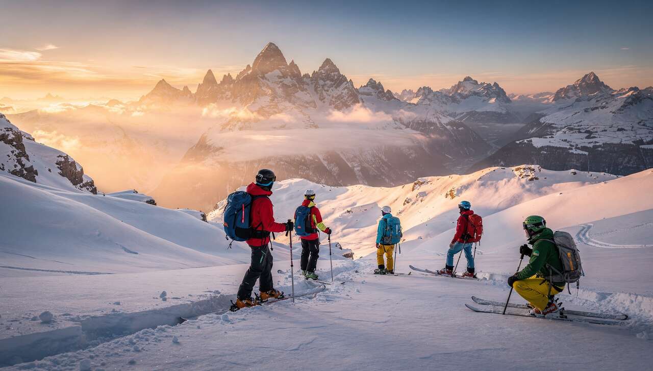 Les meilleures applis pour trouver des itinéraires de ski hors-piste