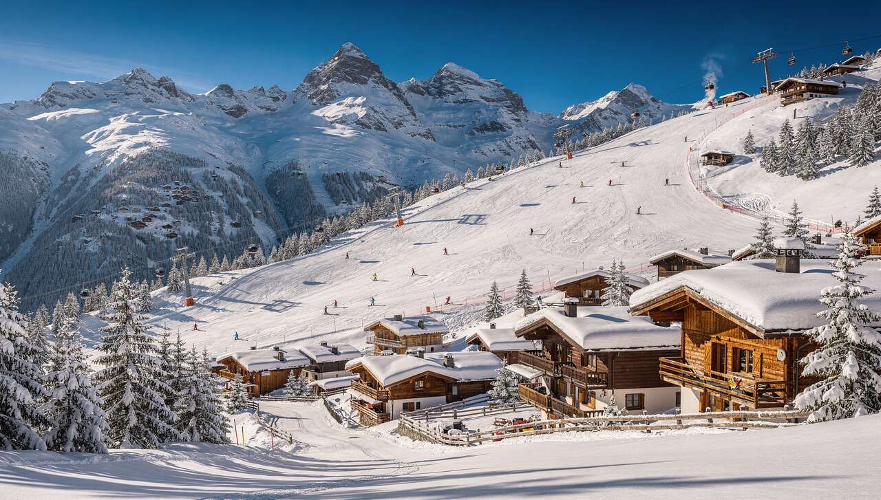 Verbier : un paradis pour les skieurs