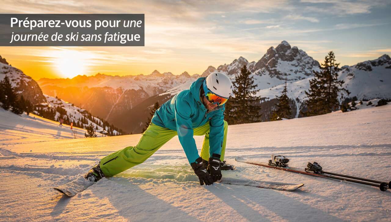 Miser sur les &eacute;chauffements avant de skier