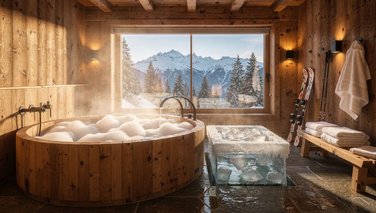 Profiter des bains glac&eacute;s ou jacuzzi pour r&eacute;cup&eacute;ration