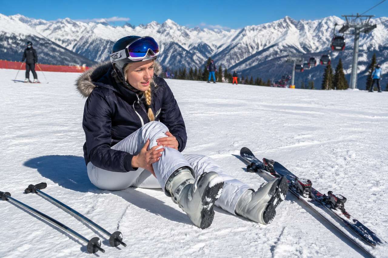 Que faire en cas de blessure sur les pistes de ski ?