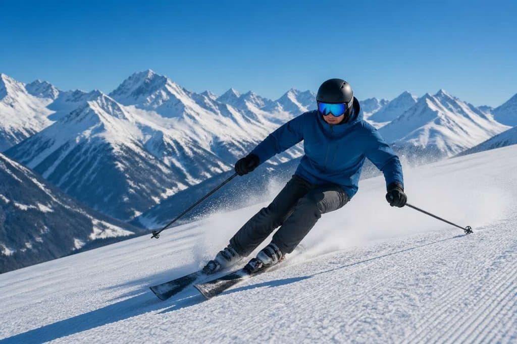 Le mouvement fantôme : base du virage parallèle en ski