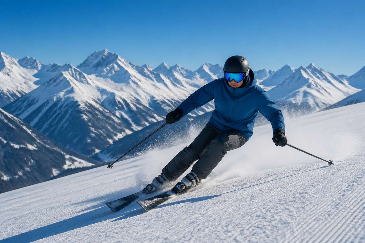 Le mouvement fantôme : base du virage parallèle en ski