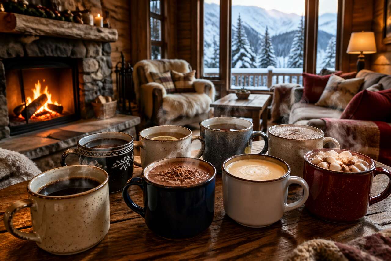 Les meilleures boissons chaudes après le ski
