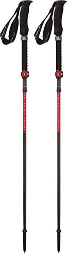 Test : bâtons MSR Dynalock ascent en carbone 100-120 cm