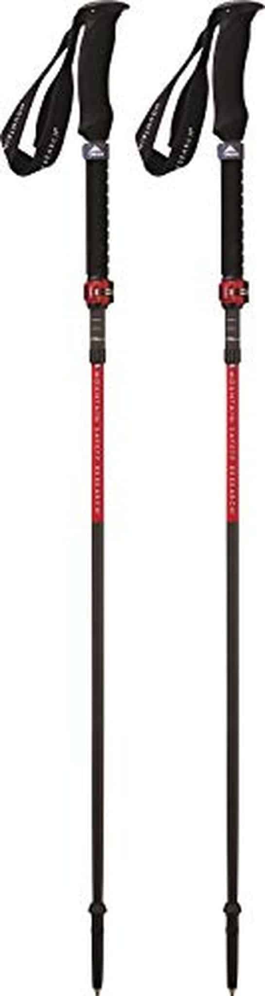 Test : bâtons MSR Dynalock ascent en carbone 100-120 cm