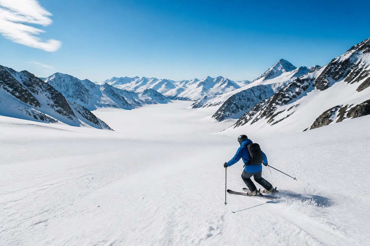 Vivre l'expérience unique du ski sur glacier Vivre l'expérience unique du ski sur glacier