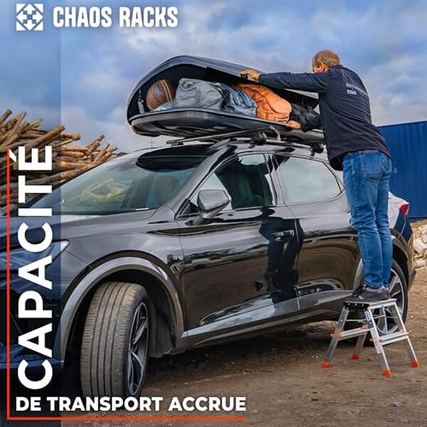 Découvrez notre avis sur les barres de toit Chaos Racks 120 cm : robustesse, design et installation facile pour vos voyages en toute sécurité