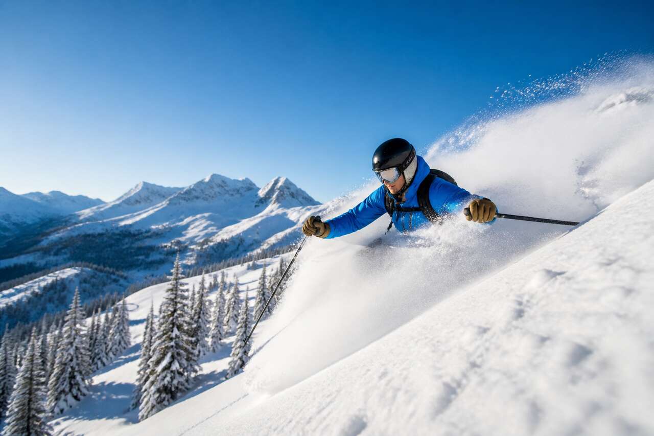 Skier dans la poudreuse profonde : guide pratique et conseils