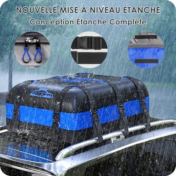Découvrez notre test complet du coffre de toit Rymopuey 20CFT/566L. Étanche, pratique et spacieux, il est idéal pour vos aventures sur la route.