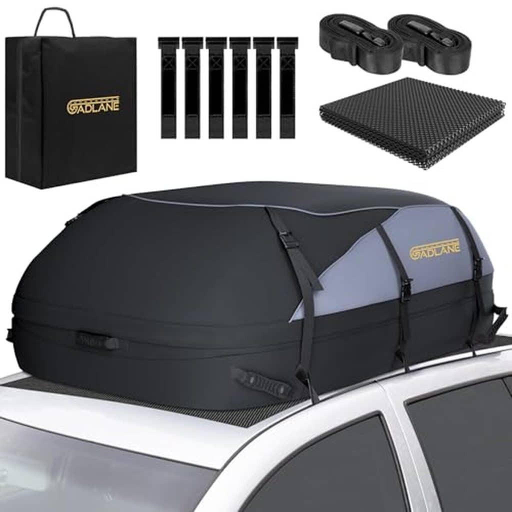 Test du sac de toit étanche Gadlane 550 L pour voiture