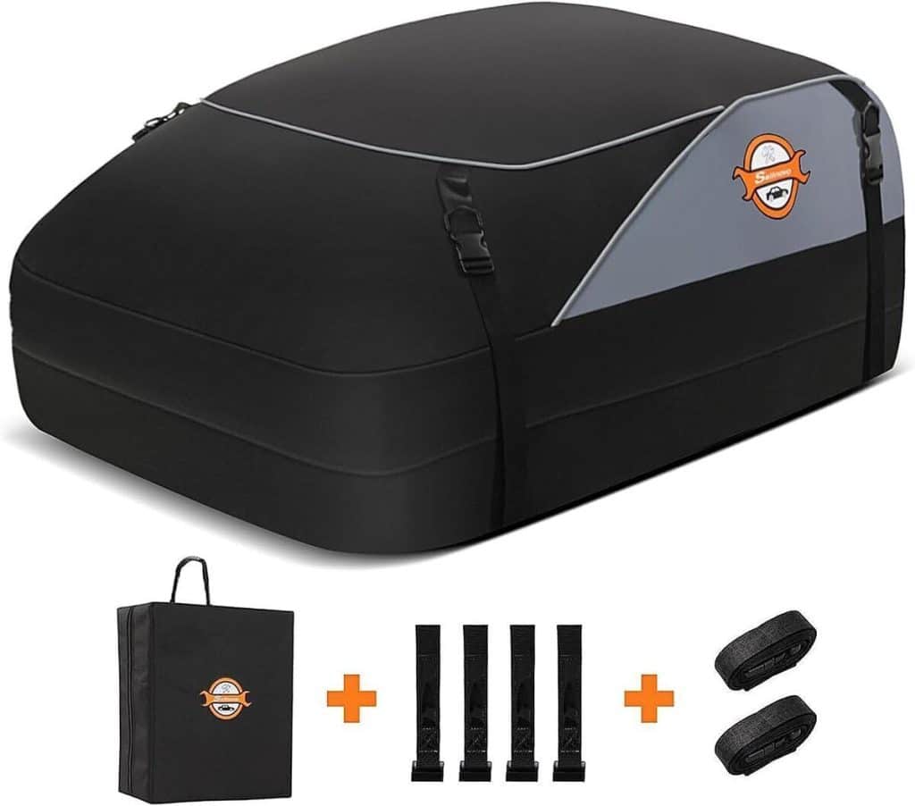Test du sac de toit Sailnovo 6 m³ : imperméabilité et robustesse